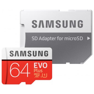 Samsung microSDXC EVO Plus UHS-I (U3) 64 GB