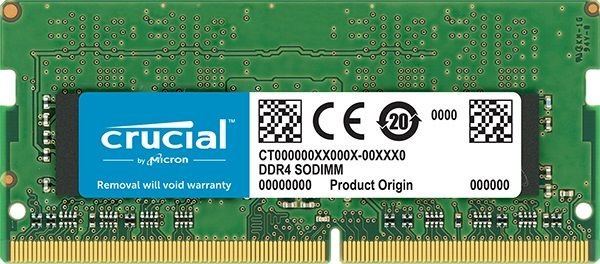DDR4 Sodimm 8Gb 2400MHz Crucial Ct8g4sfs824a